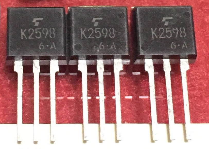 2SK2598 K2598 TO-262 5PCS/LOT
