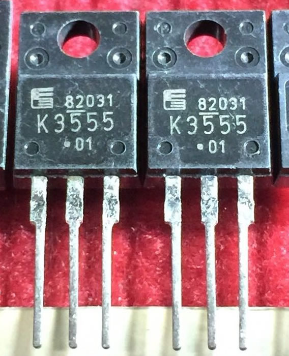 2SK3555 K3555 TO-220F 5PCS/LOT