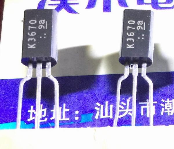2SK3670 K3670 TO-92L 5PCS/LOT