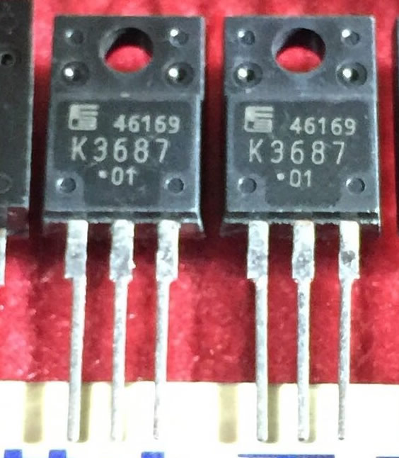 2SK3687 K3687 TO-220F 5PCS/LOT