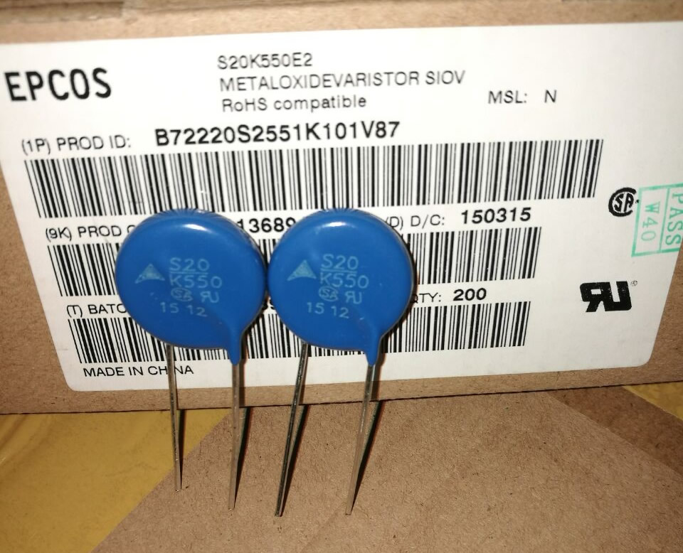 EPCOS B72220S551K101 S20K550 910VDC 5pcs/lot