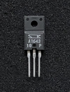 A1643 2SA1643 TO-220F PNP 50V 7A 5pcs/lot