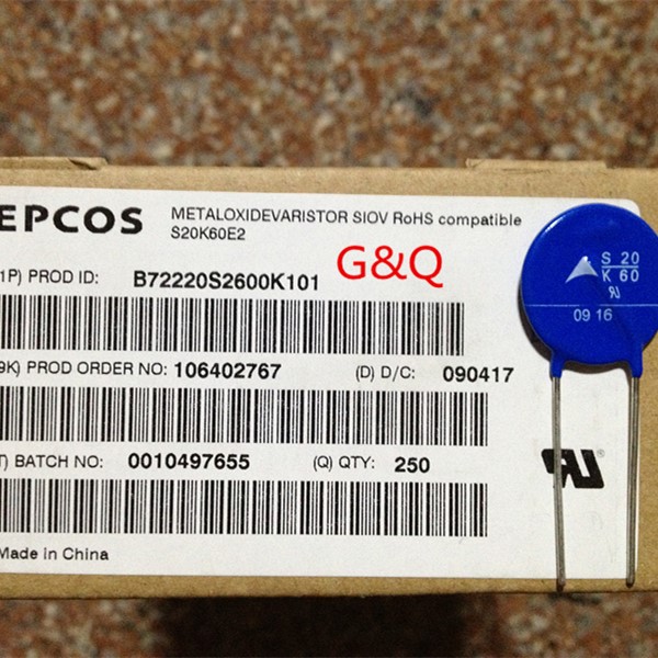 EPCOS B72220S2600K101 S20K60 20mm 5pcs/lot