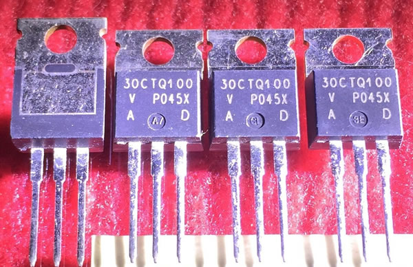 30CTQ100 TO-220 5PCS/LOT