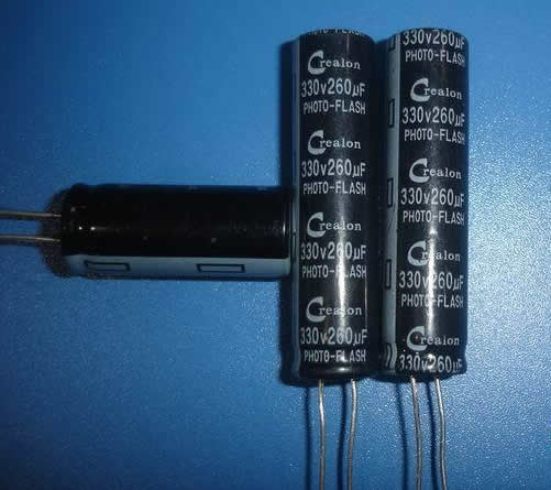 330V260UF Photo-flash capacitor 10pcs/lot