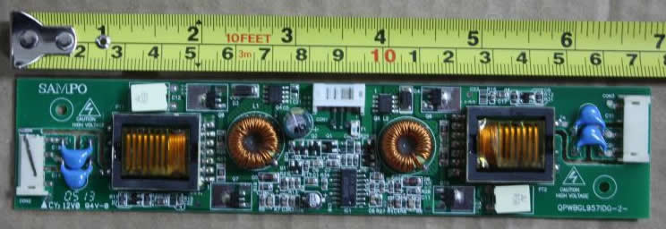 SAMPO QPWBGL957IDG-2 inverter board