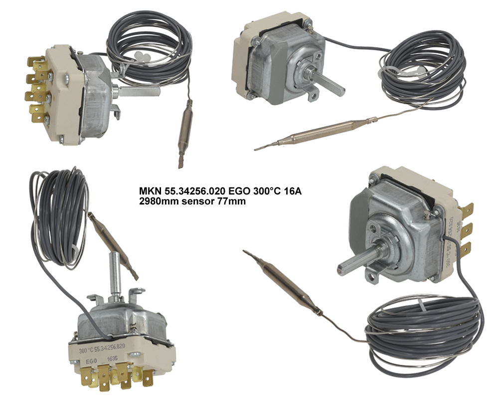 55.34256.020 EGO MKN THERMOSTAT 50-300°C THREE-PHASE