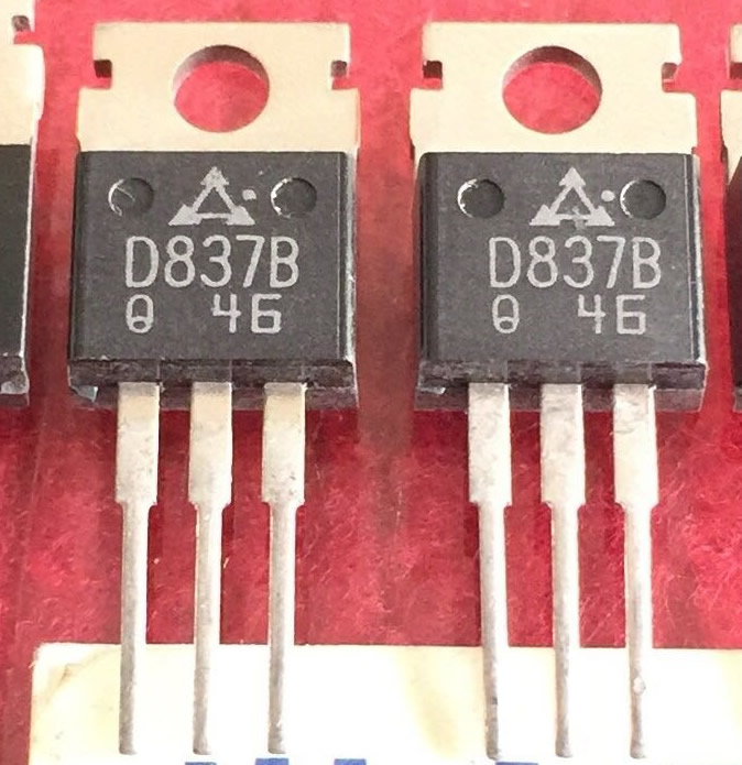 2SD837B D837B 2SD837 D837 TO-220 5pcs/lot