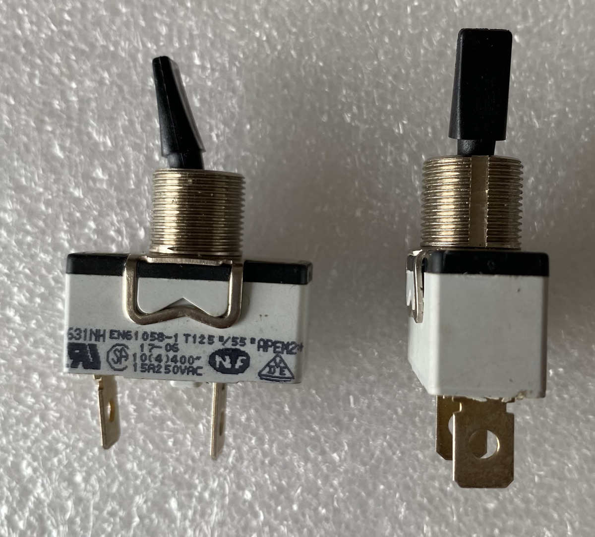 631NH APEM 2PIN  15A250V SWICH