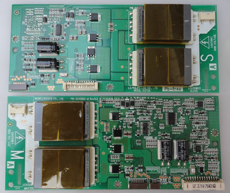 6632L-0371A 6632L-0372A backlight inverter board