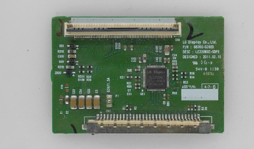 6870C-0392D control board
