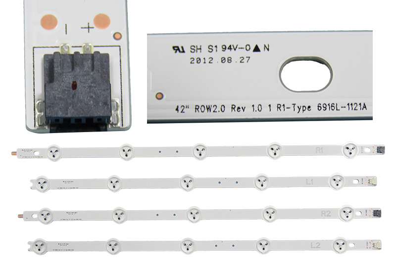 42'' ROW2.0 REV 1.0 R1-TYPE 6916L-1121A led strip new