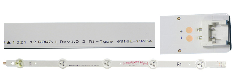 42 ROW2.1 REV1.0 2 R1-TYPE 6916L-1365A led strip new