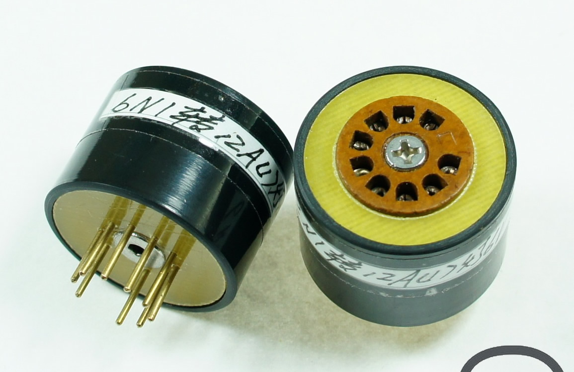 6N1 6N2 to 12AU7 tube socket adapter