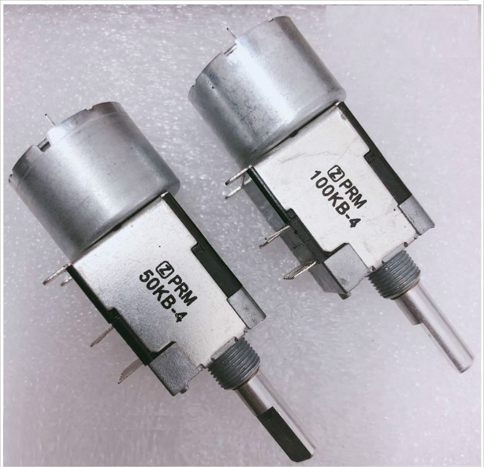 PRMB100K-4 day second amplifier main volume motor volume control potentiometer double row 8-pin B50K