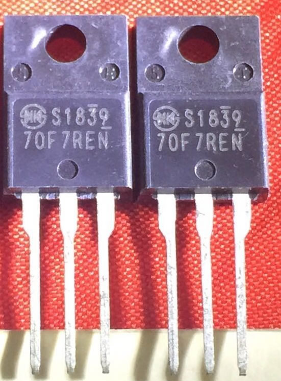 70F7REN TO-220F 5PCS/LOT