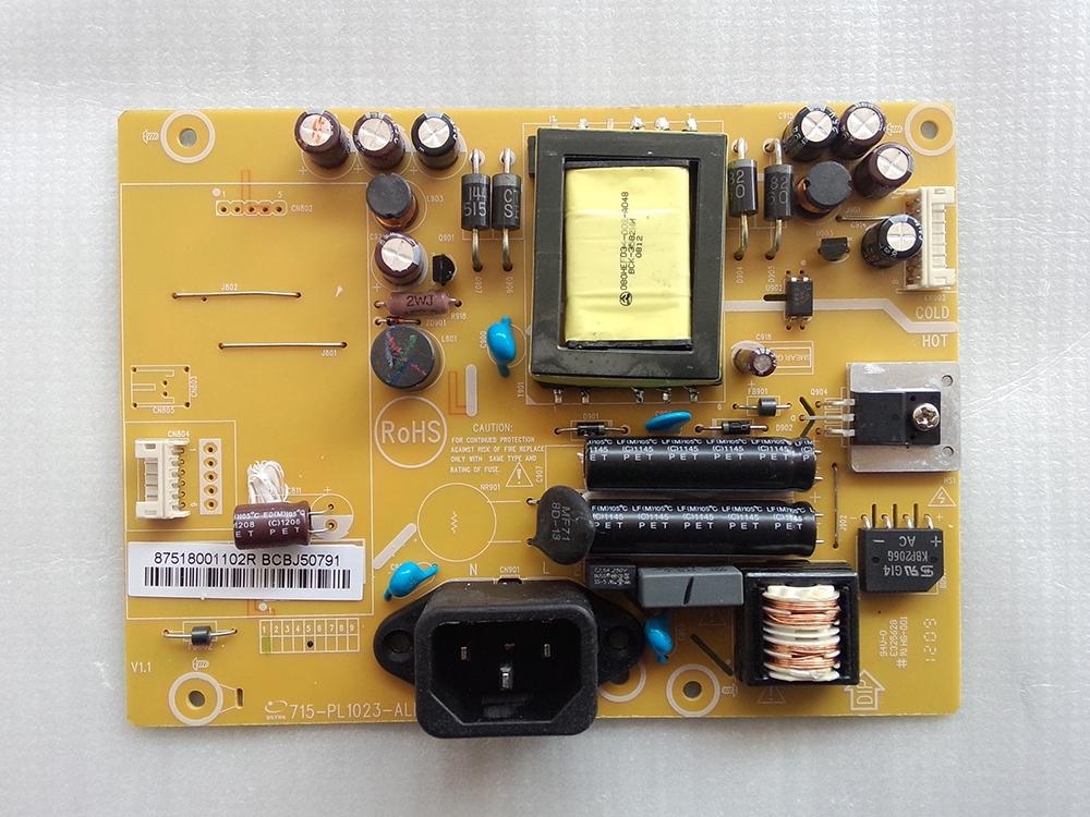 715-PL1023-ALM-6 TV power supply board