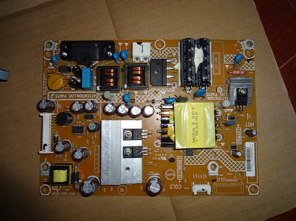 715G5827-P03-000-002H tv power supply board