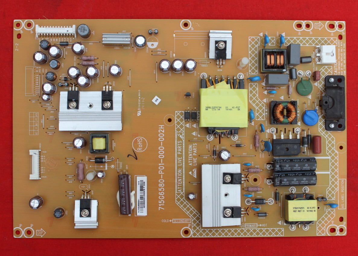 715G6580-P01-000-002H  tv power supply board