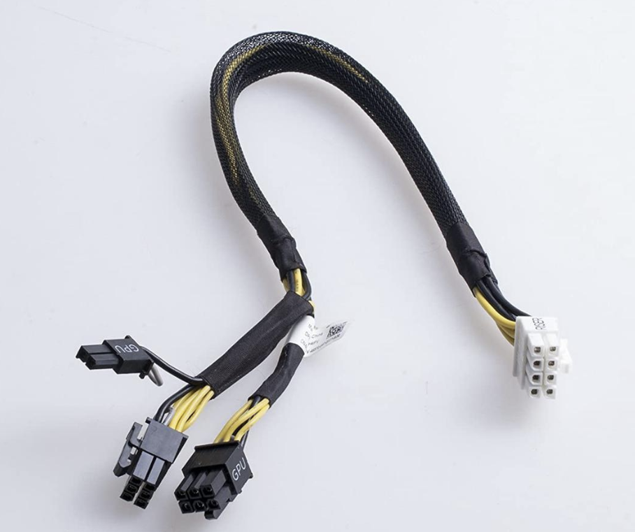 N08NH DELL R730 R7910 T630 T430 GPU power supply cable 6+8PIN