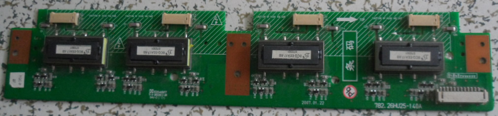 782.26HU25-140A backlight inverter board