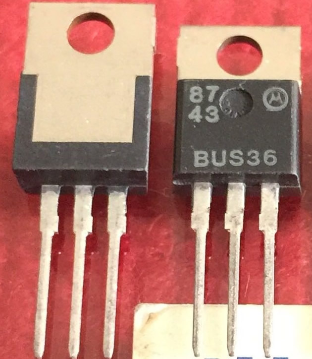 BUS36 120V/12A/107W TO-220 5pcs/lot
