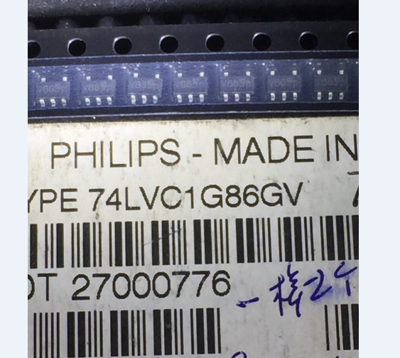 74LVC1G86GV code V86