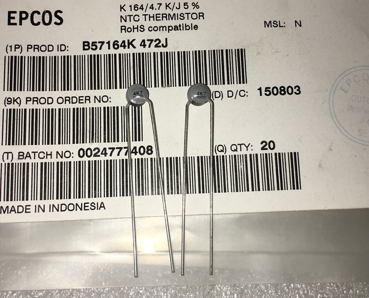 EPCOS B57164K472J NTC 4700R 4.7K 5pcs/lot