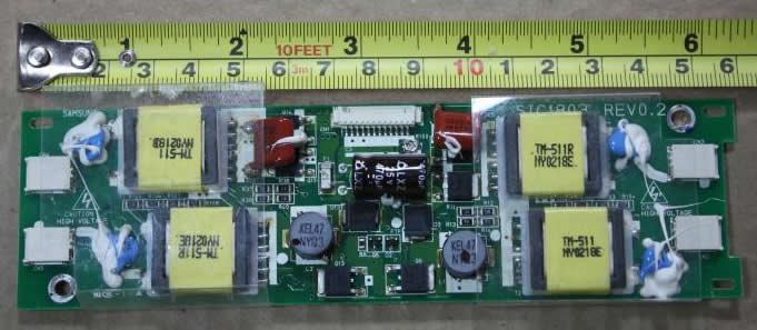 Dell 1702FP SIC1803 REV0.2 inverter board