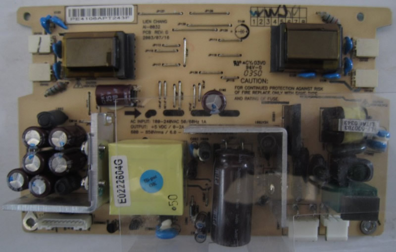 AI-0032 SONY SDM-S73 PCB REV:G Power Supply
