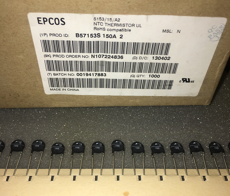 EPCOS B57153S150A2 NTC 15R 1.8A 5pcs/lot