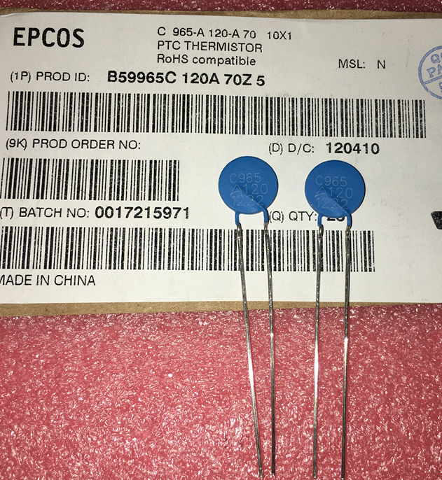 EPCOS PTC  B59965C120A70 C965-A 120-A 70 5pcs/lot