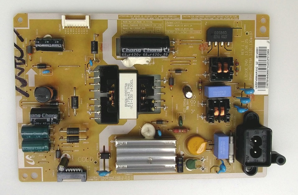 L32S0E_DVD BN41-02079A BN26-00075A tv power supply