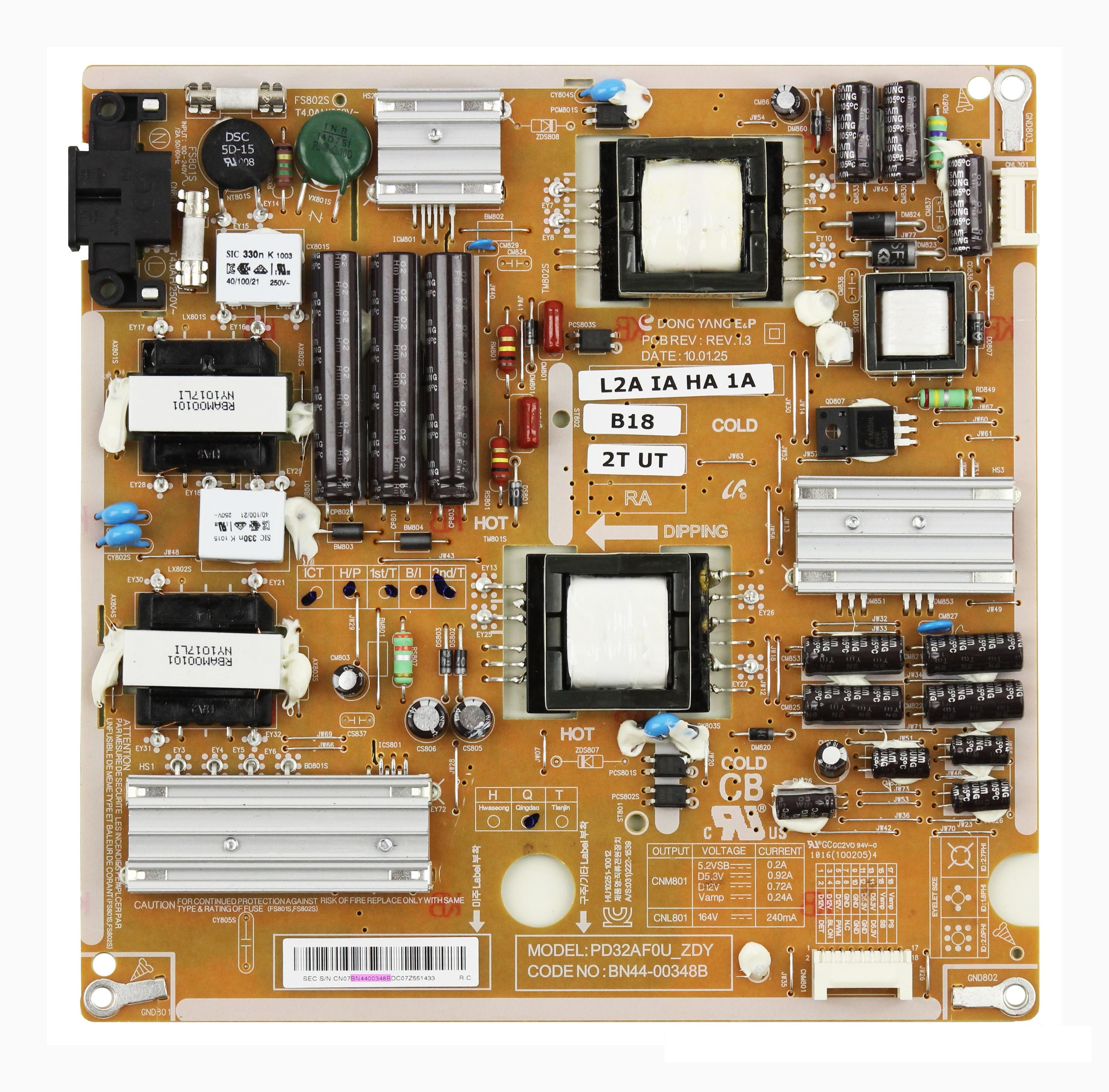 BN44-00348B power supply board