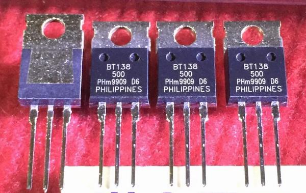 BT138-500 BT138 Philips TO-220 Thyristor 5PCS/LOT