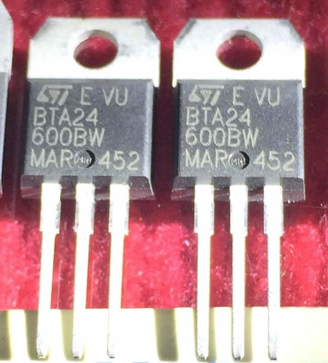 BTA24-600BW BTA24-600CW 5pcs/lot ST TO-220