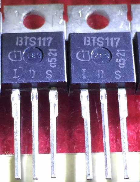 BTS117  TO-220  new 5pcs/lot