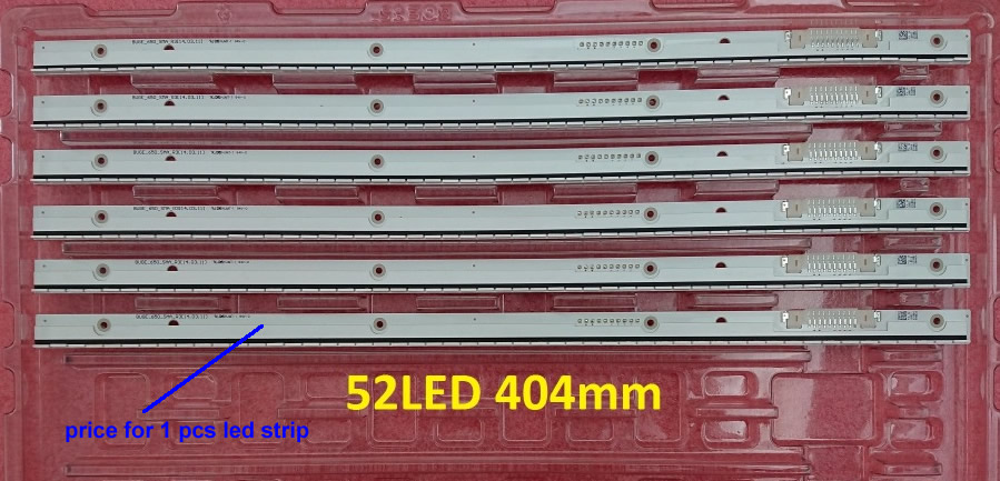 BN96-00002A BUGE-650-SMA-R3 52LED 404mm led strip new 1pcs