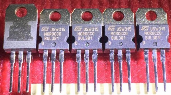 BUL381 BUL381D ST TO-220 5PCS/LOT