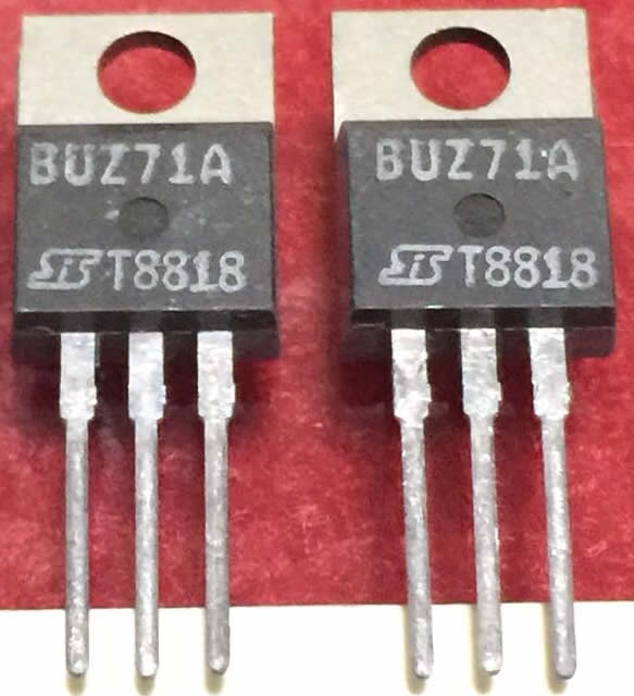 BUZ71A ST TO-220 50V 13A 5PCS/LOT