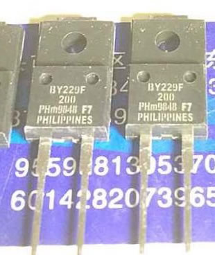 BY229F-200 BY229F TO-220F 5PCS/LOT