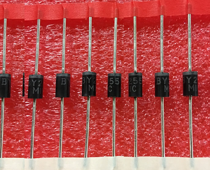 BY255GP BY255 3A1300V DO-201AD 20pcs/lot