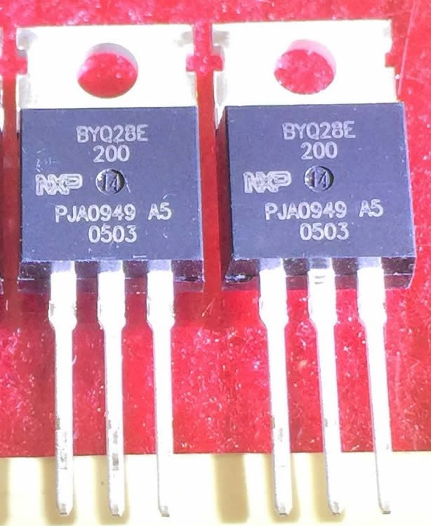 BYQ28E-200 NXP TO-220 200V 10A 5PCS/LOT