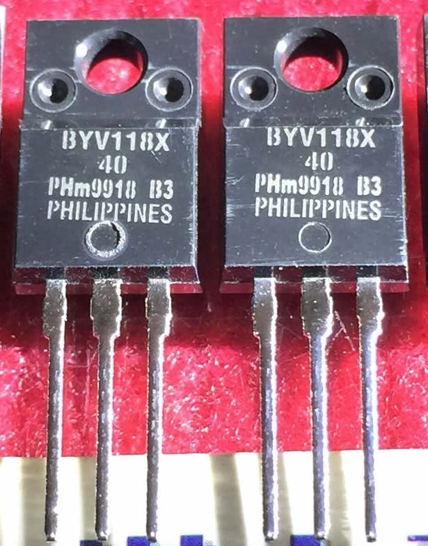 BYV118X BYV118X-40 TO-220F