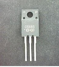 C5885 TO-220F 2SC5885 used and tested 5pcs/lot