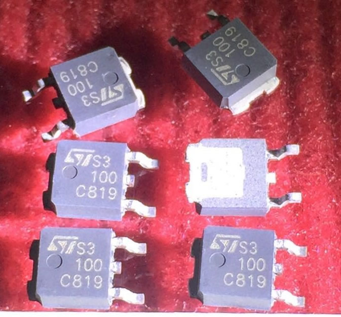 C819 S3100 2SC819 ST TO-252 5PCS/LOT