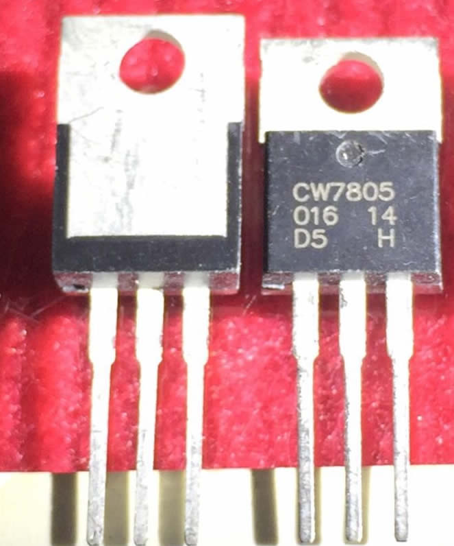 CW7805 7805 TO-220 5PCS/LOT, www.iccfl.com