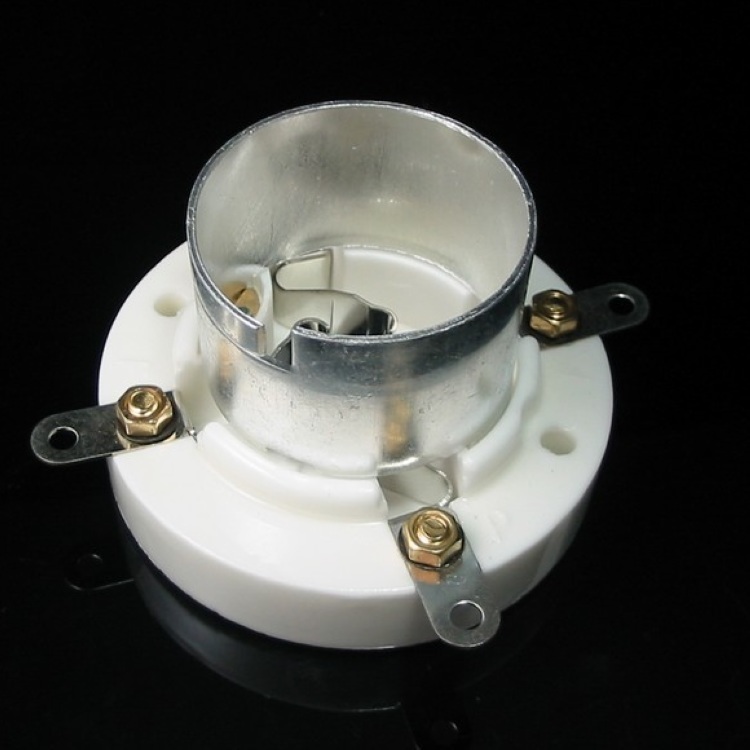 Ceramics 845 electron tube socket