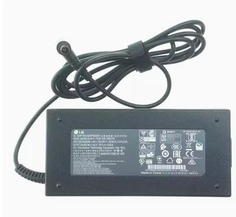 DA-180C19 adapter LG 19V 9.48A 6.4X4.4mm black