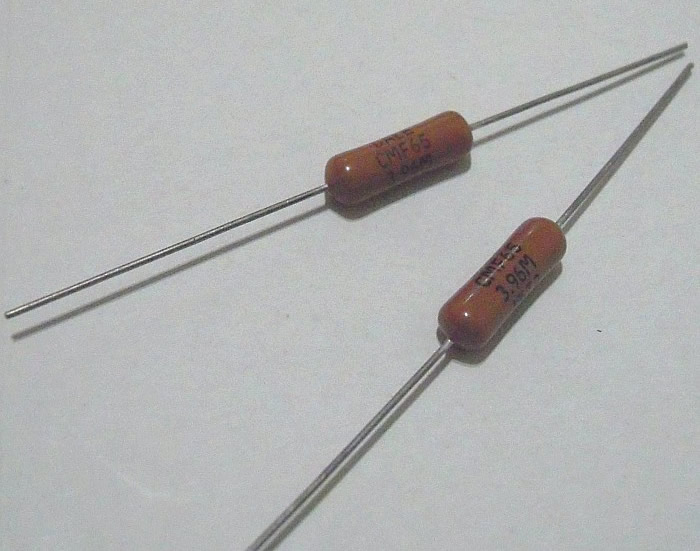DALE CMF65 3.96M 0.1% 1W OFC 5pcs/lot, www.iccfl.com